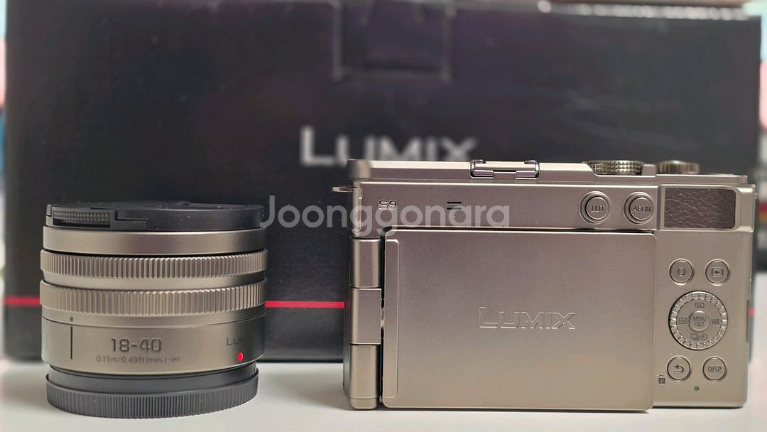 파나소닉 루믹스 s9 18-40 렌즈킷 티타늄 골드--1