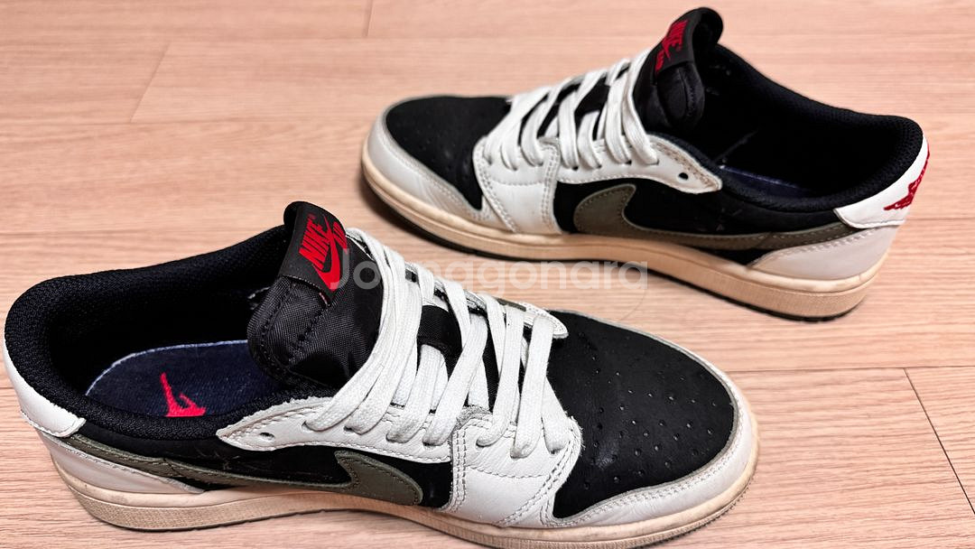 조던1 로우 스캇 245 팝니다--1