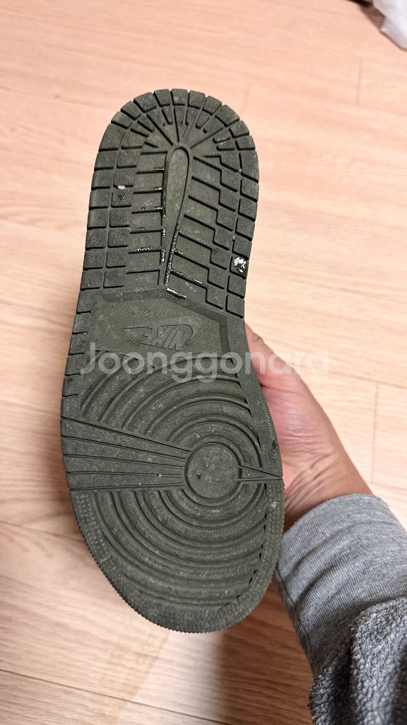 조던1 로우 스캇 245 팝니다--4