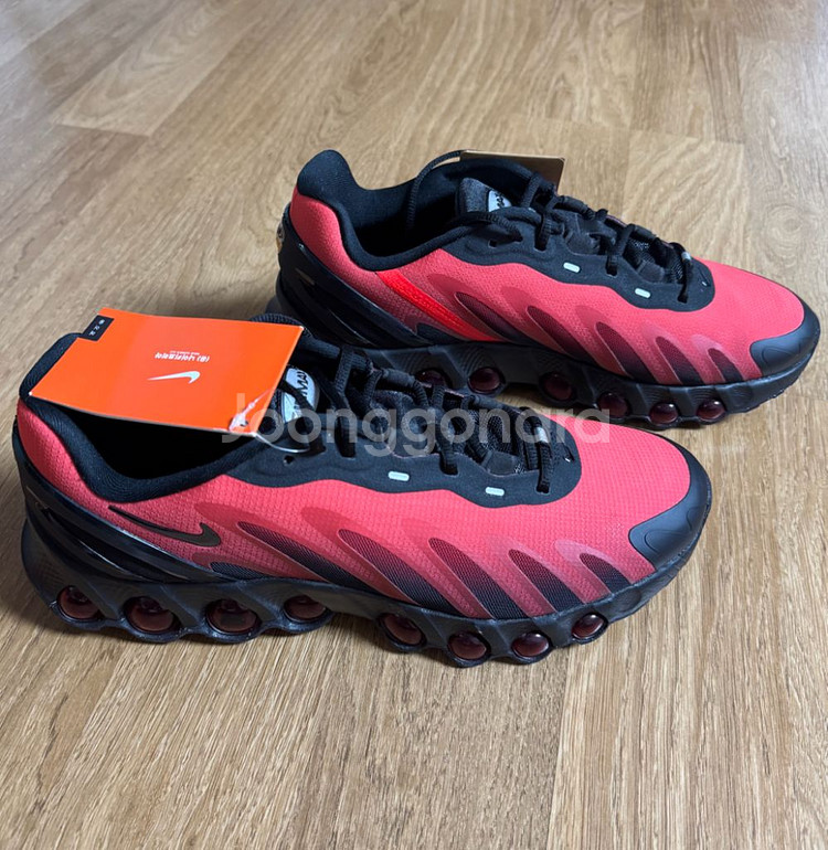 [275] 나이키 에어맥스 Dn8 블랙 짐레드 운동화--8