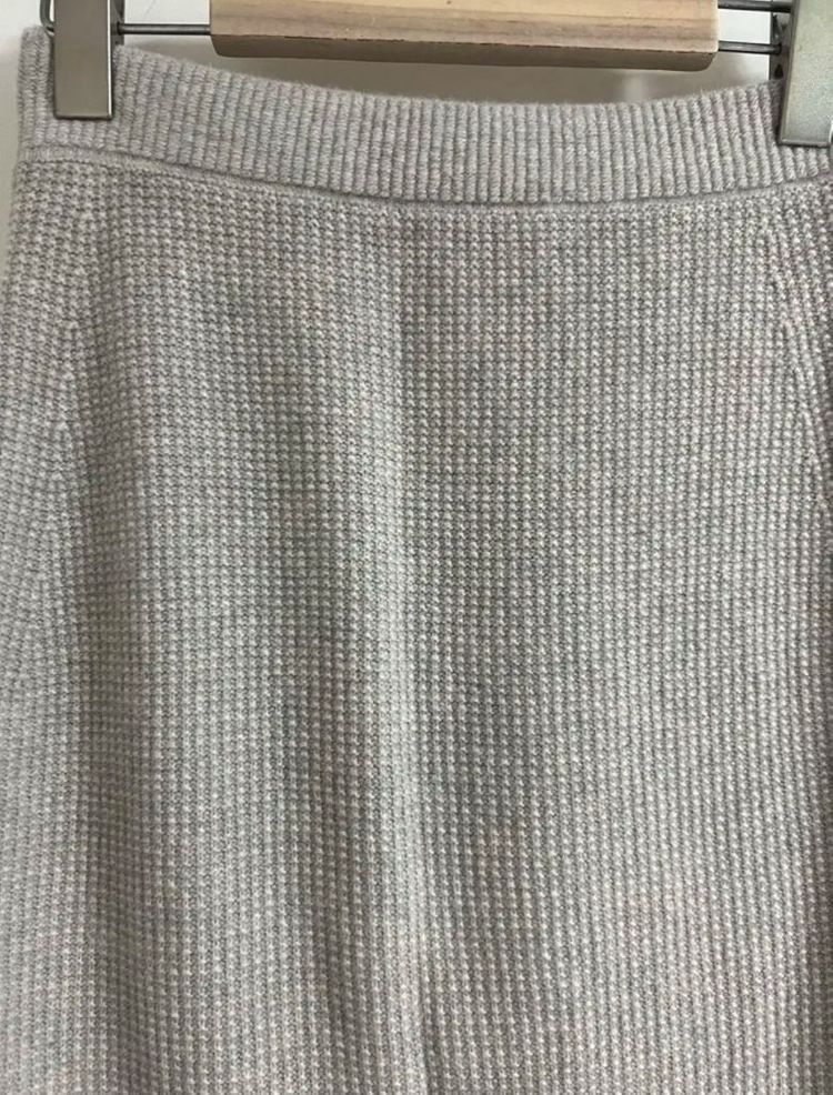 우드세이지 니트 스커트 S--1