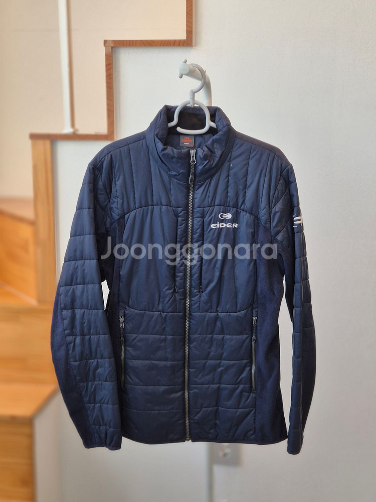 아이더 네이비 경량패딩 자켓--0