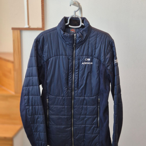 아이더 네이비 경량패딩 자켓