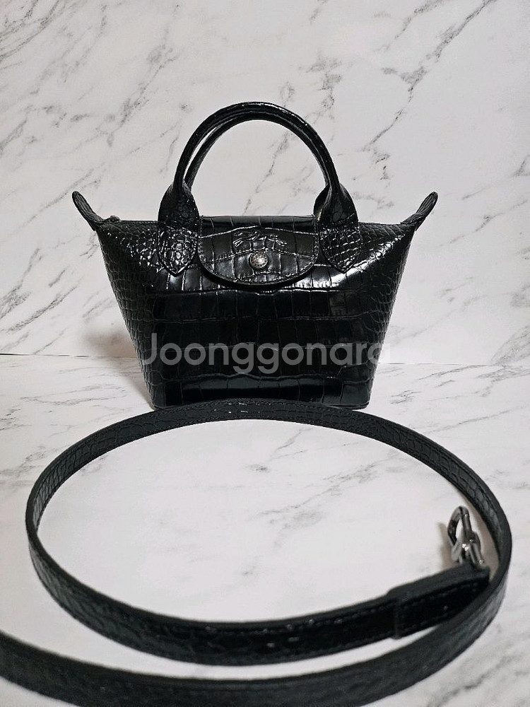 롱샴 르플리아쥬 퀴르 미니백 크로스백--0