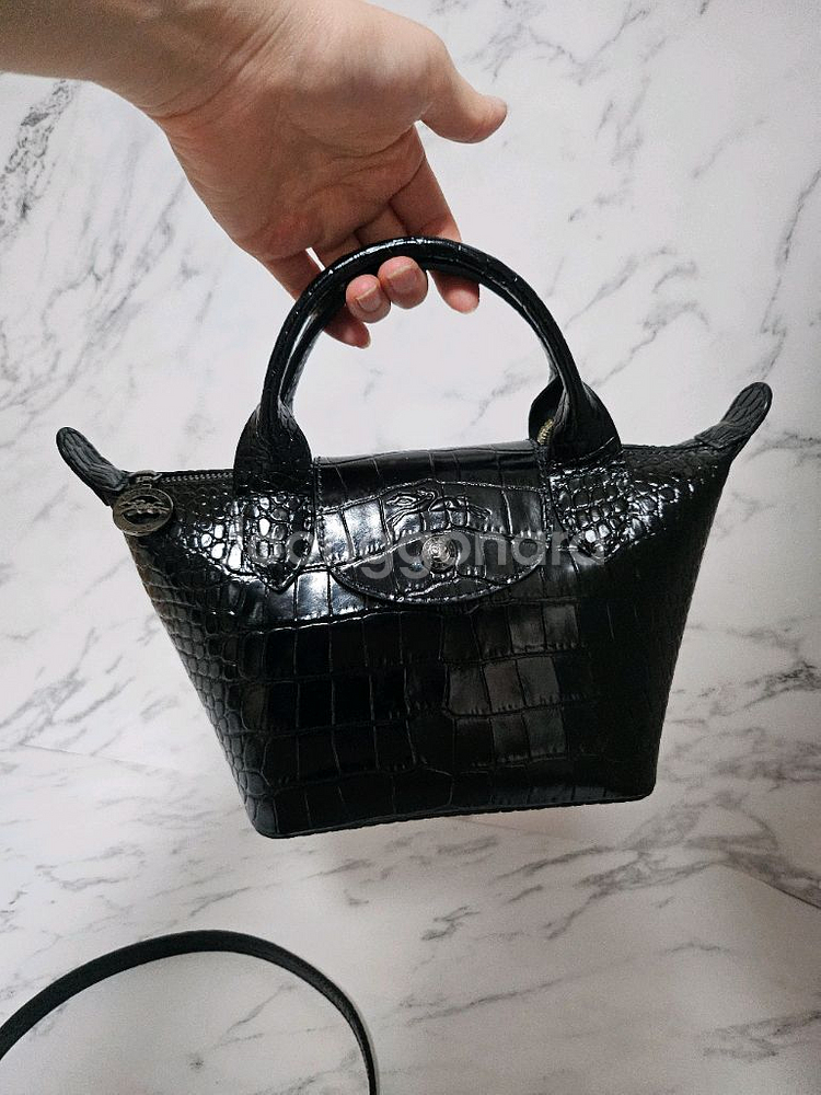 롱샴 르플리아쥬 퀴르 미니백 크로스백--6