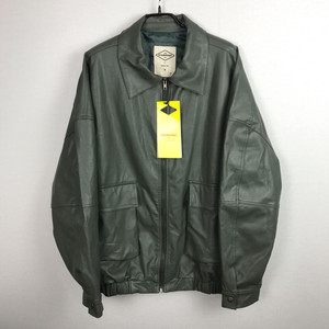 제너럴 아이디어 오버핏 가죽자켓 점퍼 남성M