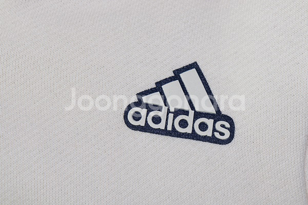 (105) 1330. 아디다스/아이보리블루 기모후드집업--3