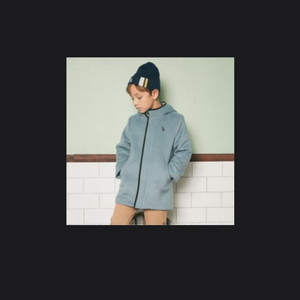 헤지스키즈 2021 패딩안감 울코트 2회착