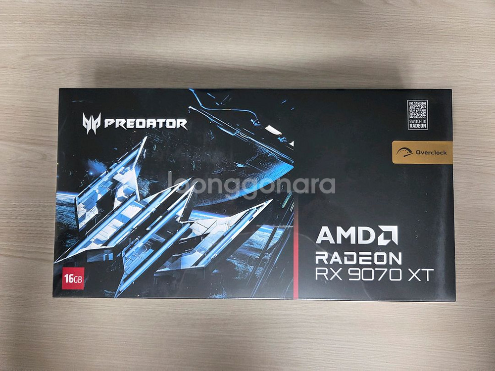 RX9070 XT 16GB 프레데터 미개봉 팔아요--1