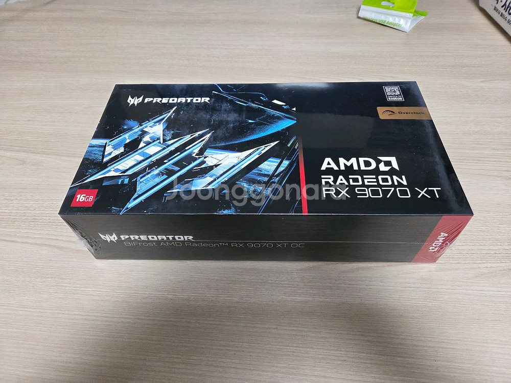 RX9070 XT 16GB 프레데터 미개봉 팔아요--0