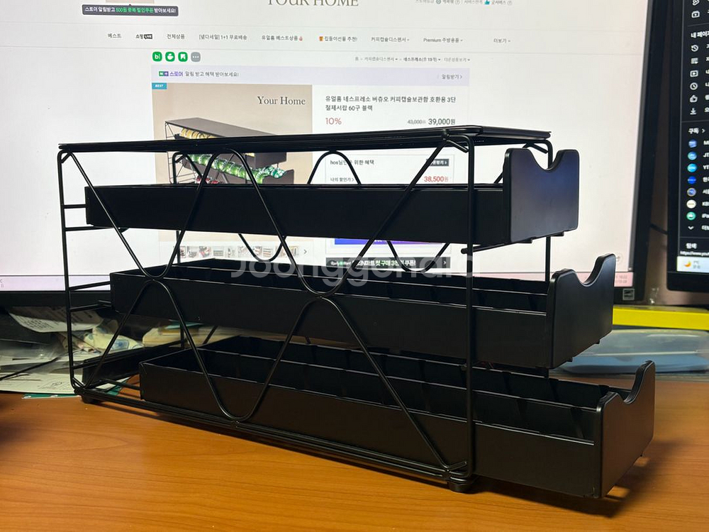 유얼홈 네스프레소 버츄오 60구 캡슐 보관함 판매합니다--2