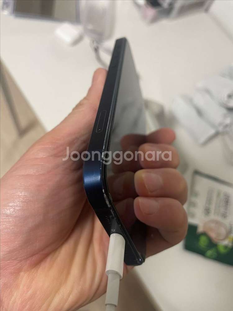 아이폰12 블루--9