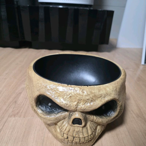 할로윈용품 팔아요~(해골그릇)