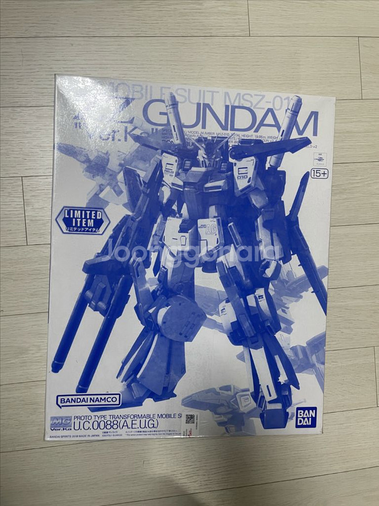 MG 더블제타 건담 버카 클리어 팝니다--0