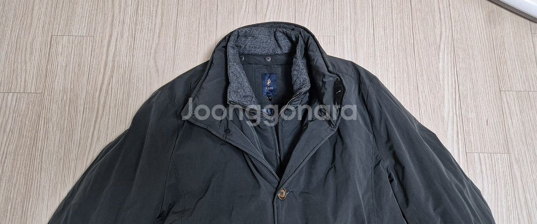 올젠 남성구스패딩 하프코트 110사이즈--1