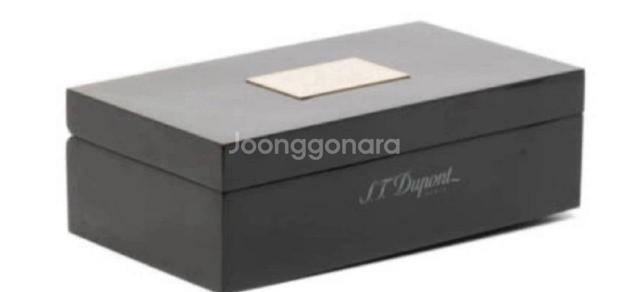 S.T.듀퐁 라이터 순금(24k) 순은 장식 -한정판--1