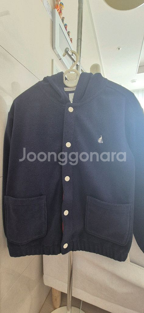 빈폴 키즈 후드 플리스 자켓--2