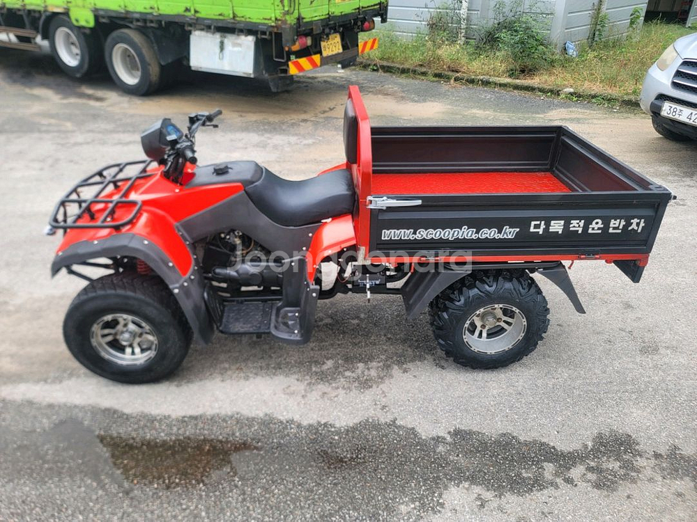 농업용 화물 덤프 대한모터스 sg5 저속 고속 후진--3