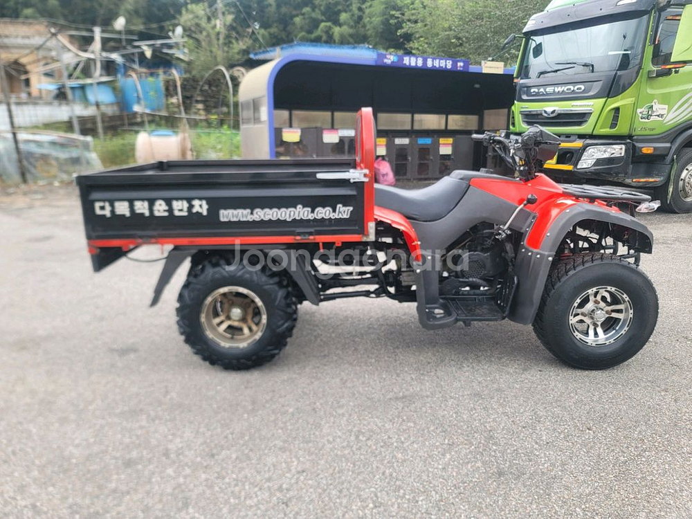 농업용 화물 덤프 대한모터스 sg5 저속 고속 후진--2