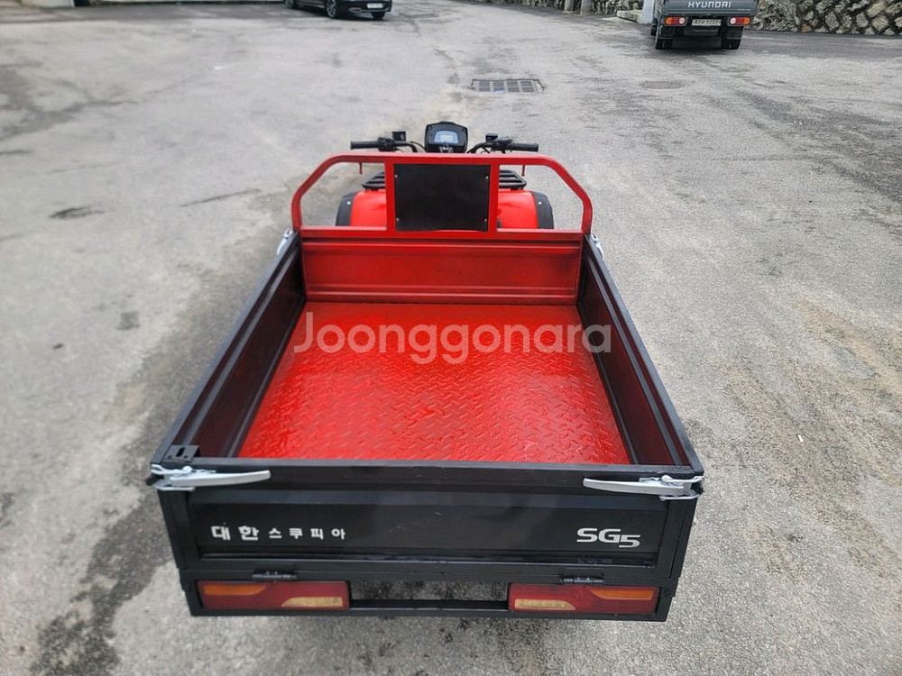 농업용 화물 덤프 대한모터스 sg5 저속 고속 후진--6