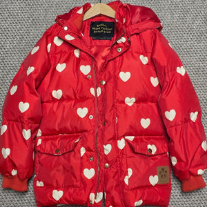 미니로디니 하트패딩 8-9y