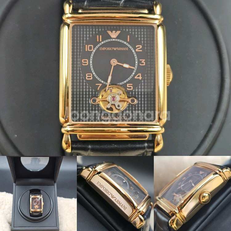 한정판 엠포리오 아르마니 10주년 리미티드 에디션 시계--0