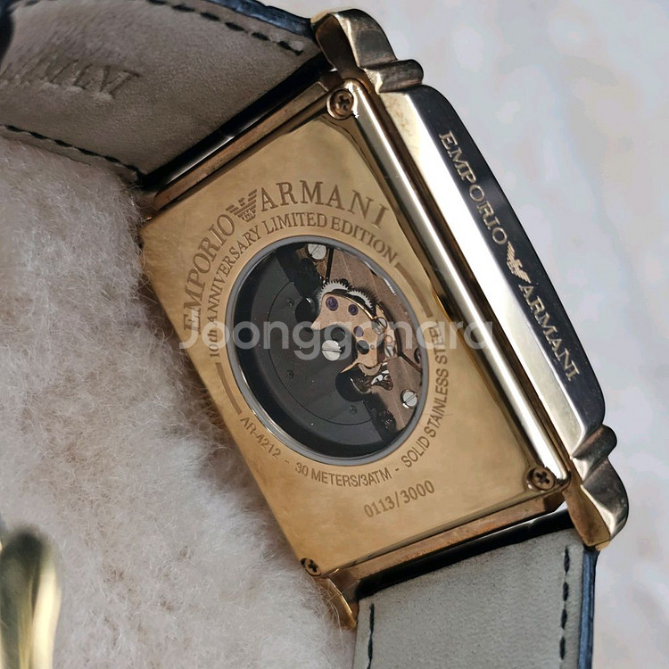 한정판 엠포리오 아르마니 10주년 리미티드 에디션 시계--5