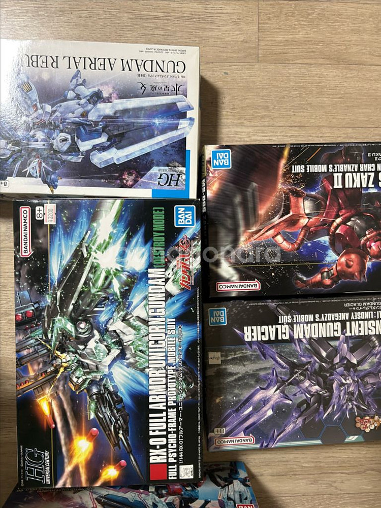 반다이 HG 8종 미개봉 새제품 일괄팝니다--0