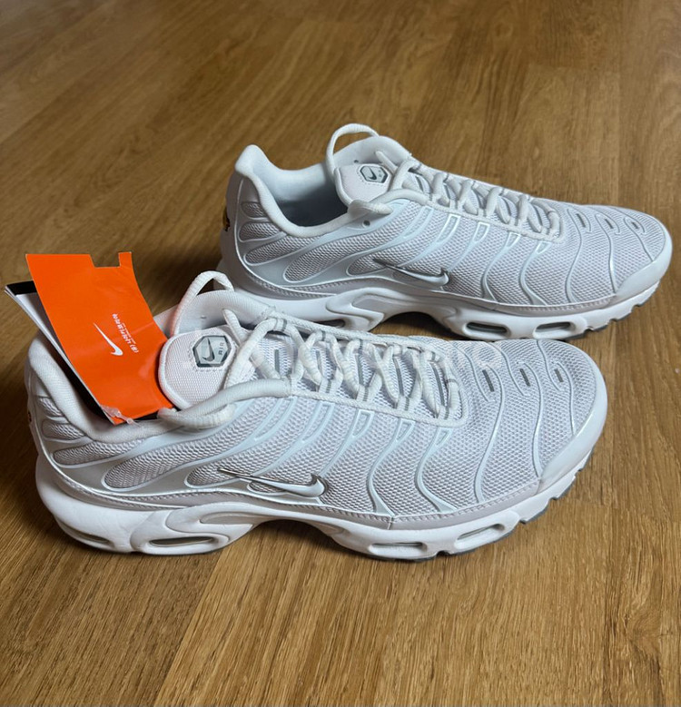 [270] 나이키 에어맥스 플러스 화이트 운동화--7