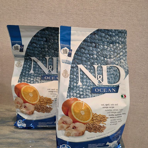 파미나 N&D 엔세스트럴(귀리) 캣 대구&오렌지