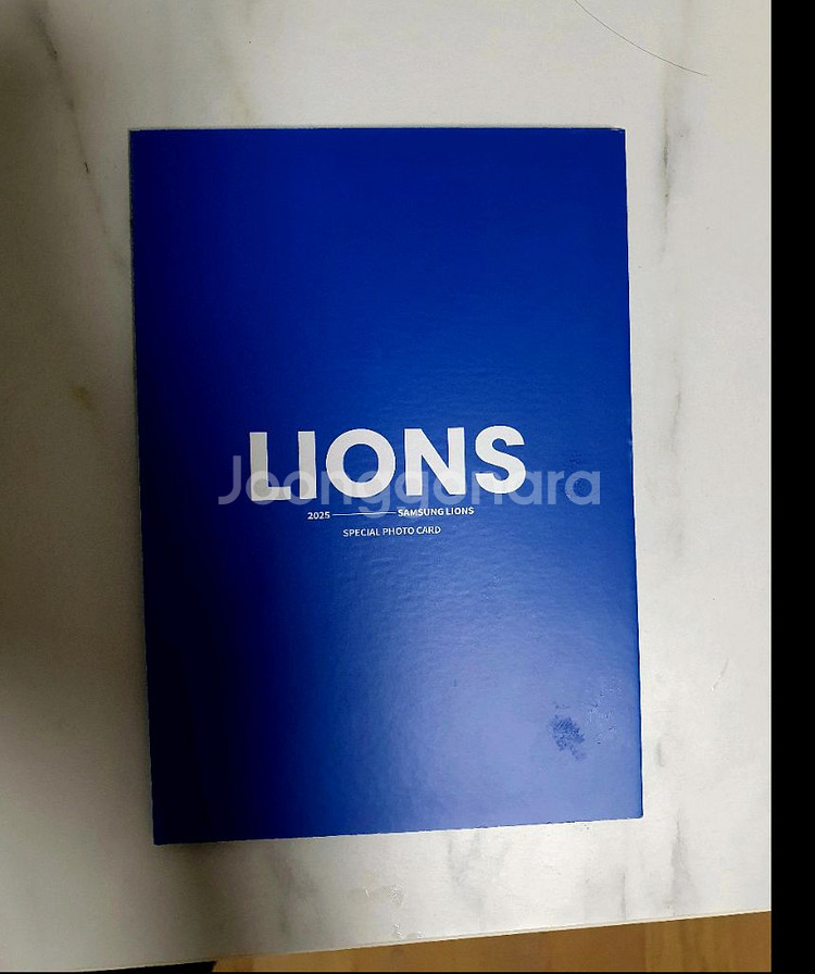 삼성라이온즈 김지찬 2025 블루포카 친필싸인 포토카드--1