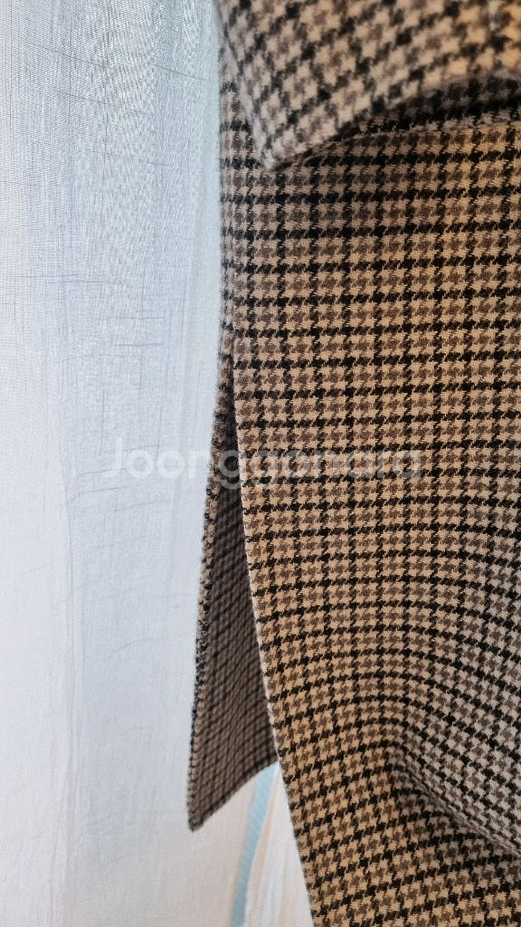 듀엘(DUEL)핸드메이드 체크 코트--3