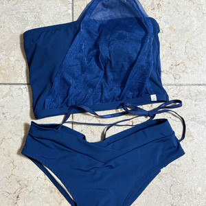 비메이드 폴웨어 뉴홀리데이 오션블루 S