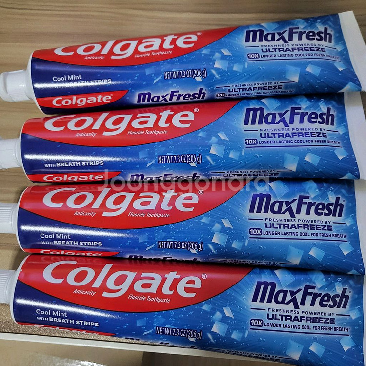 콜게이트 맥스프레시 미국산 치약--0