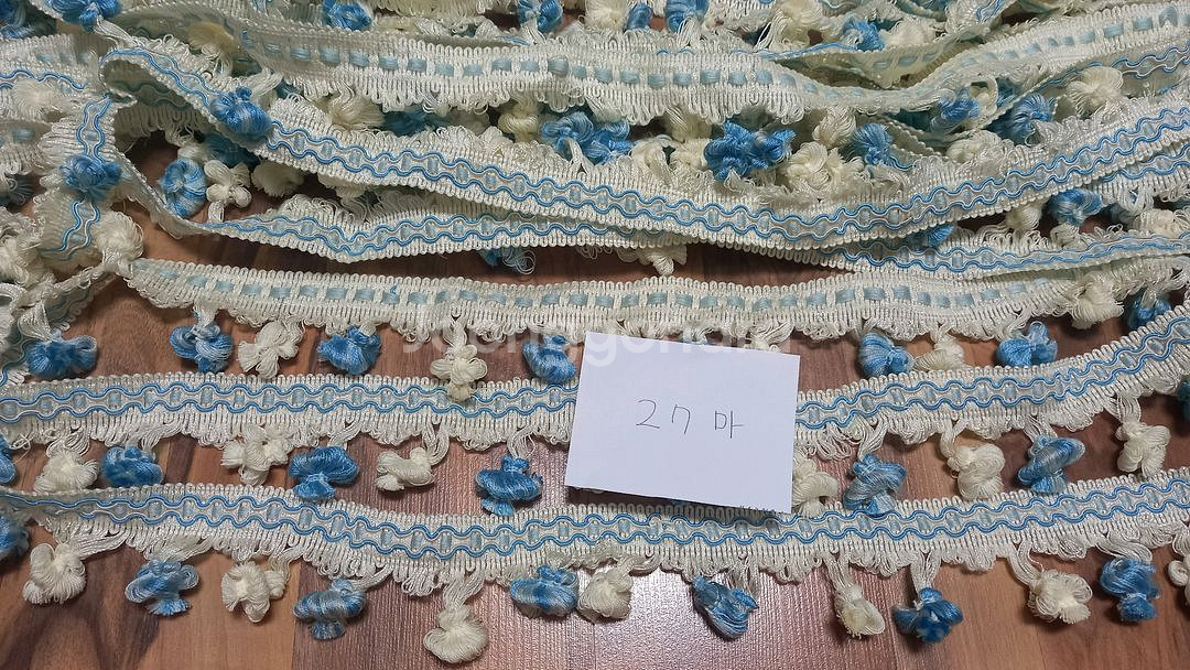 가방, 커튼, 소품용 장식 띠 27마--0