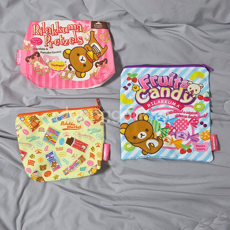 리락쿠마 파우치 가챠 마켓 컬렉션 캔디샵--0