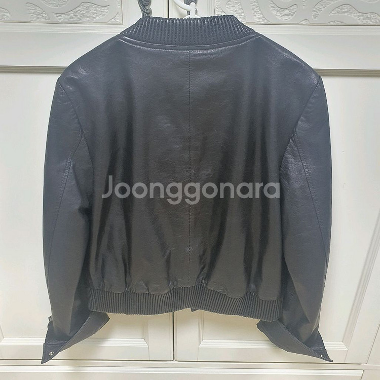 산드로 가죽 자켓--1