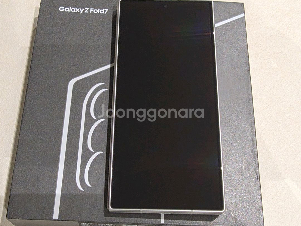 삼성 갤럭시 Z 폴드7 자급제 S급 실버쉐도우 풀박스--2