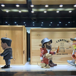 Rastamoon.아트토이.라스타문.(5체작품)