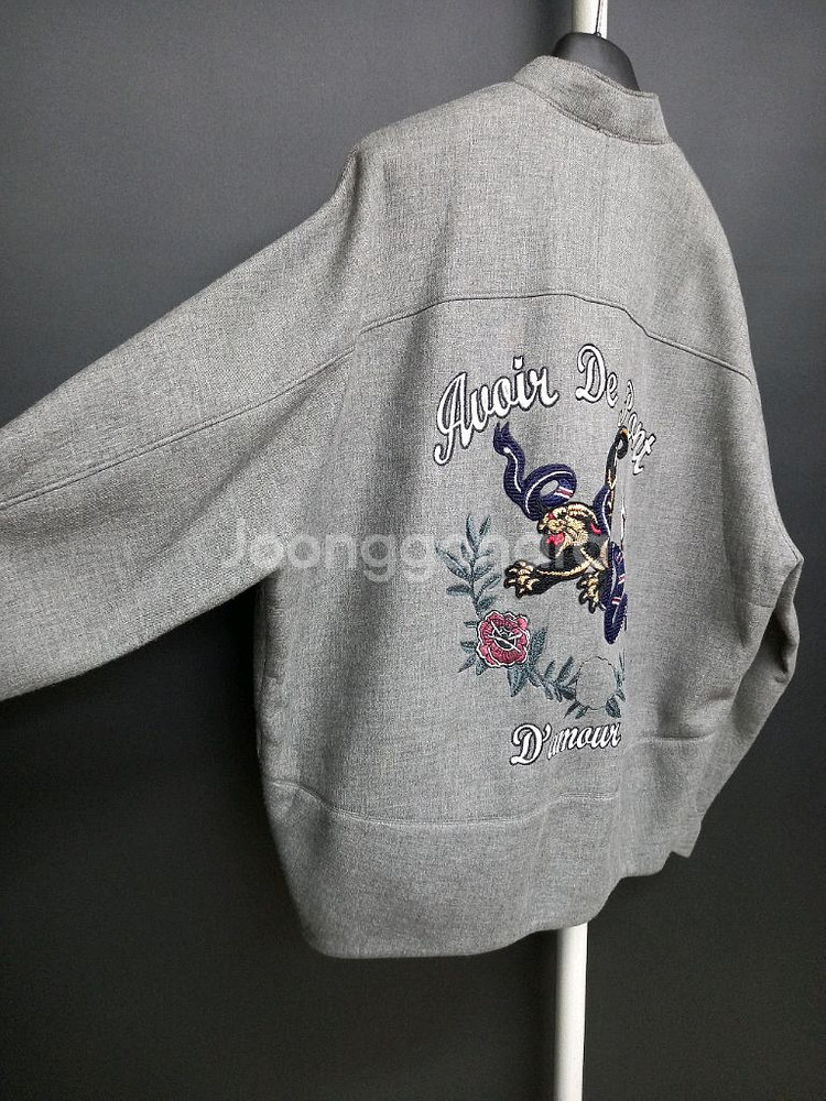 시스템 춘추 겨울간절기 집업 루즈박시핏 점퍼 44.55--5