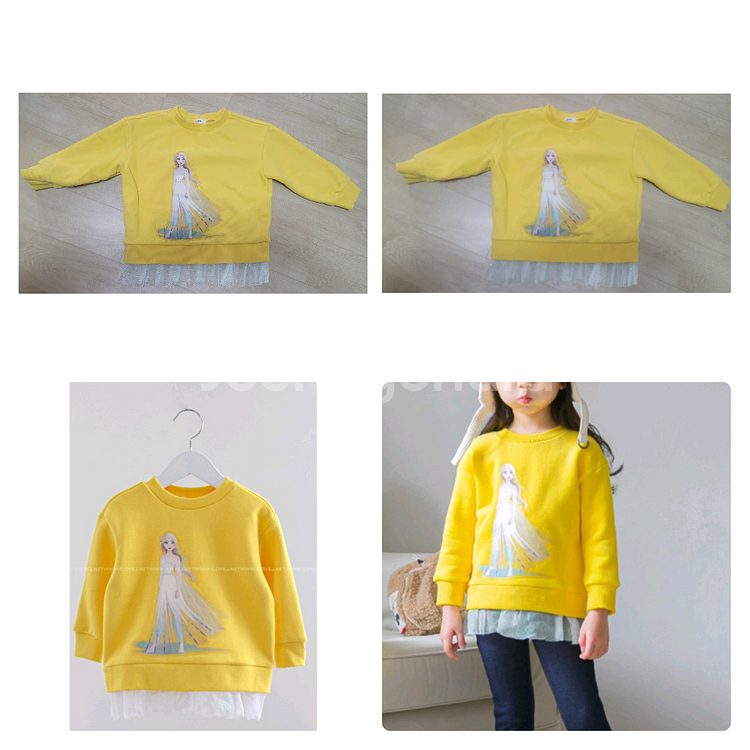 거의새상품)여아 겨울용 상의 110호(4-5세) 9종--3