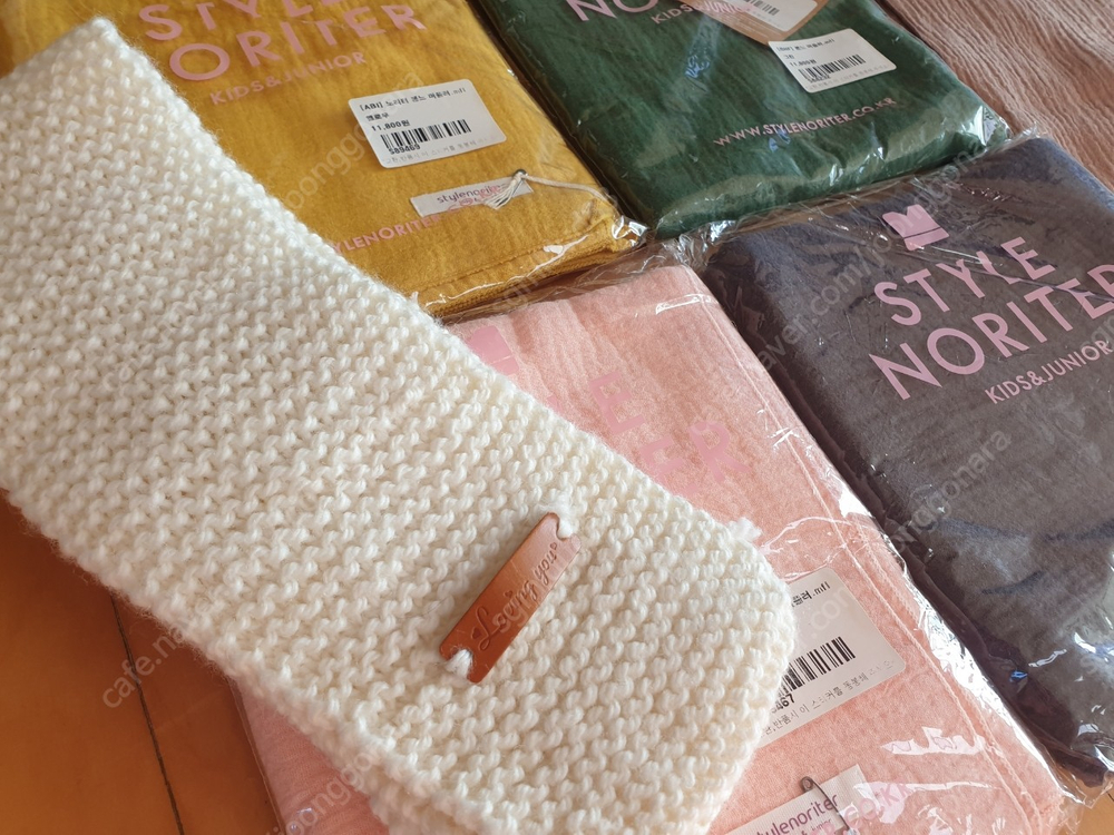 유아동 무지 스카프/목도리(각 5천원)--1