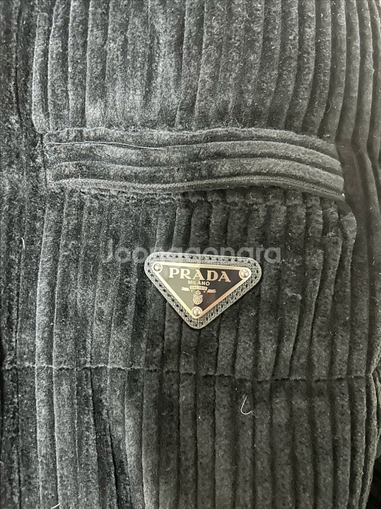 화생방/프라다 코듀로이 패딩/L--1