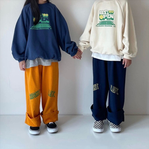 라미지니(RAMIJINI) 트레이닝팬츠 새제품 오렌지색