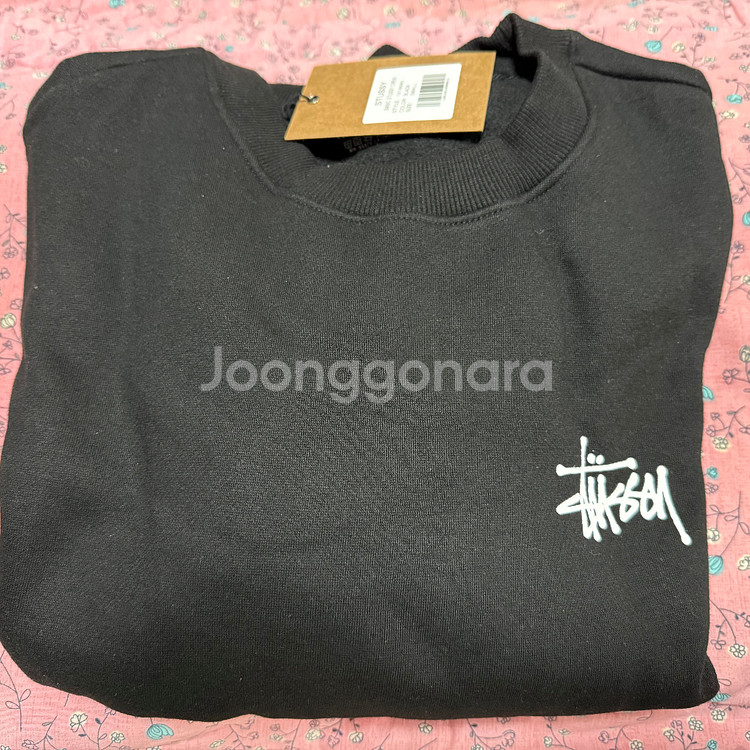 스투시 기모 맨투맨 S--4