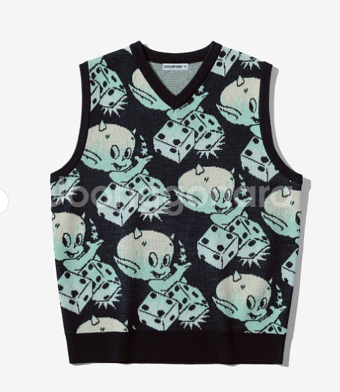 스터프니트 베스트M 새상품--0