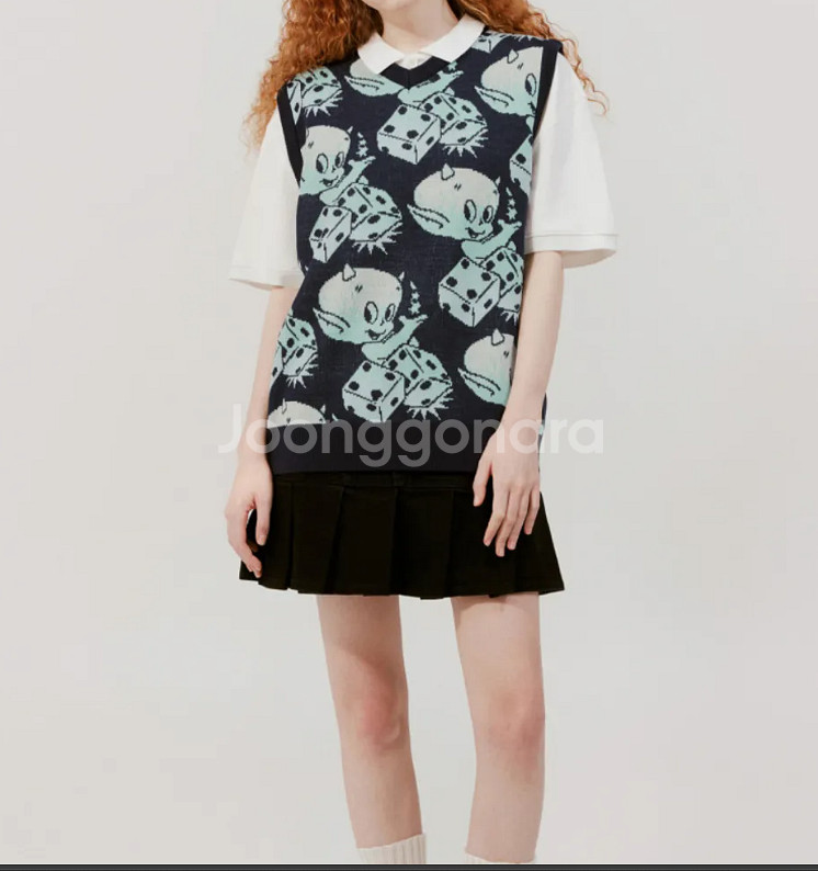 스터프니트 베스트M 새상품--1