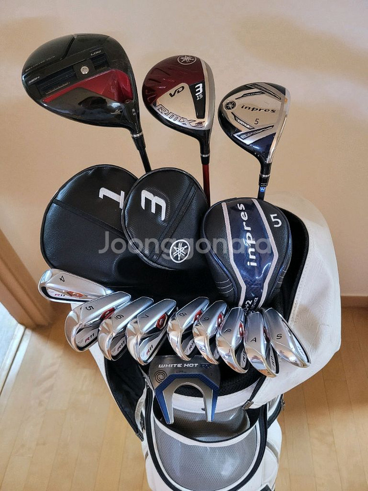 야마하VD59 드라이버, 우드 외 골프채 풀세트 팝니--0