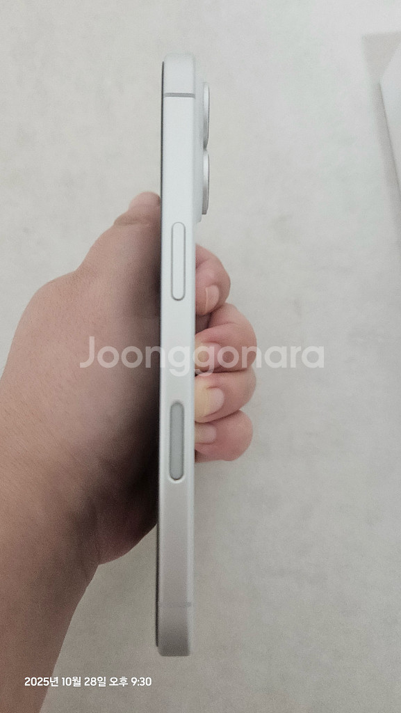 아이폰16 128기가 화이트--3
