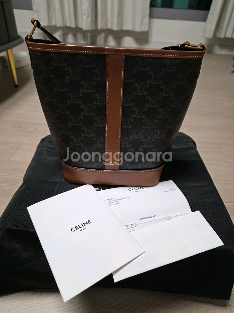 셀린느 스몰 버킷백--0